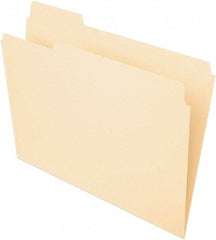 Pendaflex - 8-1/2 x 11", Letter Size, Manila, File Folders with Top Tab - 11 Point Stock, 1/3 Tab Cut Location - A1 Tooling