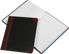 Boorum & Pease - 150 Sheet, 9-5/8 x 7-5/8", Record Rule Record/Account Book - Black & Red - A1 Tooling