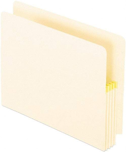 Pendaflex - 8-1/2 x 11", Letter Size, Manila, File Jackets/Sleeves/Wallets with Expanding Convertible End/Top Tab - 11 Point Stock, Straight Tab Cut Location - A1 Tooling