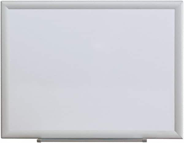 UNIVERSAL - 18" High x 24" Wide Erasable Melamine Marker Boards - Aluminum Frame, 25.8" Deep, Includes Mounting Kit - A1 Tooling