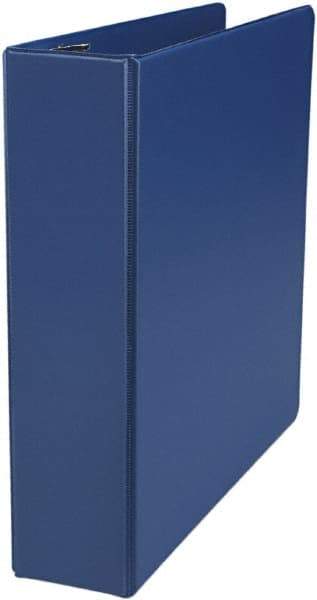 UNIVERSAL - 2" Sheet Capacity, 11 x 8-1/2", Non-View Ring Binder - Suede Finish Vinyl, Royal Blue - A1 Tooling