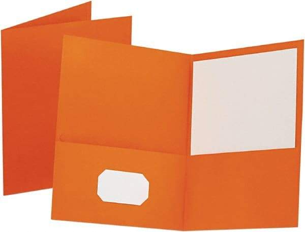 OXFORD - 8-1/2 x 11", Letter Size, Assorted Colors, Pocket Folders - 11 Point Stock - A1 Tooling