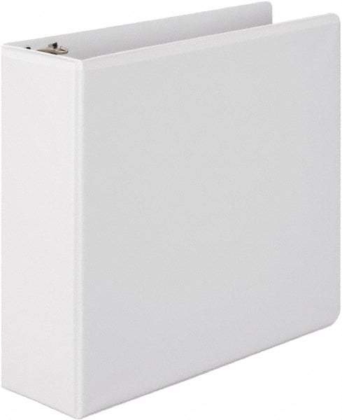 Wilson Jones - 3" Sheet Capacity, 11 x 8-1/2", View Ring Binder - Vinyl, White - A1 Tooling