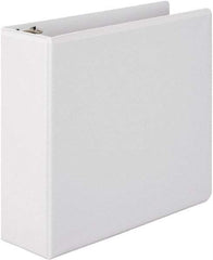 Wilson Jones - 3" Sheet Capacity, 11 x 8-1/2", View Ring Binder - Vinyl, White - A1 Tooling