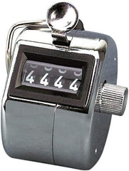 BATES - 4 Digit Wheel Display Tally Counters-Hand - A1 Tooling