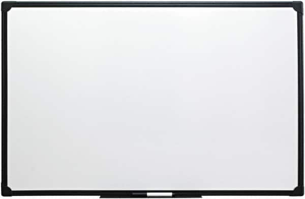 UNIVERSAL - 24" High x 36" Wide Erasable Melamine Marker Boards - Anodized Aluminum, 42-1/4" Deep, Includes Mounting Kit - A1 Tooling