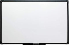 UNIVERSAL - 24" High x 36" Wide Erasable Melamine Marker Boards - Anodized Aluminum, 42-1/4" Deep, Includes Mounting Kit - A1 Tooling