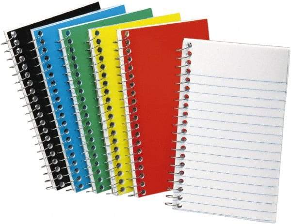 AMPAD - 50 Sheet, 5 x 3", Narrow Memo Book (Top Bound) - Assorted Colors - A1 Tooling