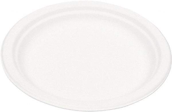 ECO PRODUCTS - Eco-Products Compostable Sugarcane Dinnerware, 9" Plate - White - A1 Tooling