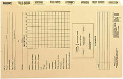 Samsill - 14 x 8 1/2" Classification Folders-Top Tab Fastener - Manila - A1 Tooling