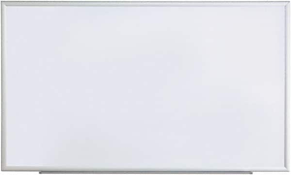 UNIVERSAL - 36" High x 60" Wide Erasable Melamine Marker Boards - Anodized Aluminum, 62.6" Deep, Includes Mounting Kit - A1 Tooling