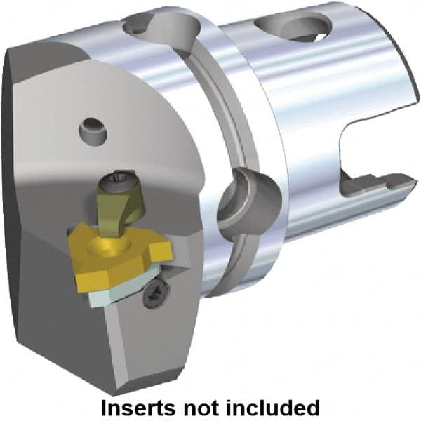 Kennametal - Insert Style LT 27EL, 45mm Head Length, Left Hand Cut, External Modular Threading Cutting Unit Head - System Size KM40TS, 27mm Center to Cutting Edge, Series LT Threading - A1 Tooling