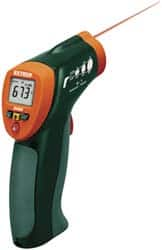 Extech - -20 to 332°C (-4 to 630°F) Infrared Thermometer - 8:1 Distance to Spot Ratio - A1 Tooling