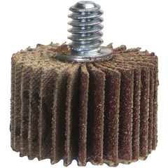 ‎1-3/8″ × 5/8″ × 1/4″ Metal R207 Flap Wheel 60 Grit Aluminum Oxide - A1 Tooling