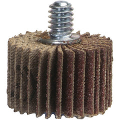 ‎2-1/2″ × 1″ × 1/4″ Metal R207 Flap Wheel 60 Grit Aluminum Oxide - A1 Tooling