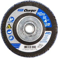 ‎4-1/2″ × 1/4″ × 5/8″ Charger R822 Flap Disc Type 27 Flat 40 Grit - A1 Tooling