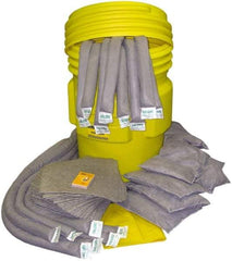 Oil-Dri - 95 Gal Capacity Universal Spill Kit - 95 Gal Plastic Overpack Container - A1 Tooling