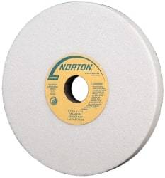 Norton - 8" Diam x 1-1/4" Hole x 3/4" Thick, I Hardness, 46 Grit Surface Grinding Wheel - Aluminum Oxide, Type 1, Coarse Grade, 3,105 Max RPM, Vitrified Bond, No Recess - A1 Tooling