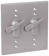 Thomas & Betts - Electrical Outlet Box Aluminum Switch Cover - Includes Gasket & Screw - A1 Tooling