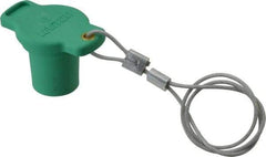 Leviton - 3R NEMA Rated, Male, Green Single Pole Protective Cap - For Use with Female Plug, CSA Certified, UL Listed - A1 Tooling