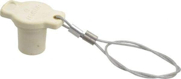 Leviton - 3R NEMA Rated, Male, White Single Pole Protective Cap - For Use with Female Plug, CSA Certified, UL Listed - A1 Tooling