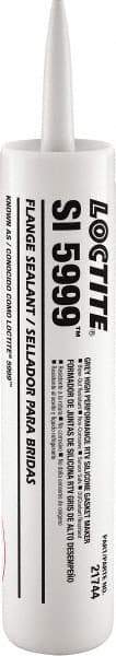 Loctite - 300 mL Cartridge Gray Silicone Sealant - -65°F Min Operating Temp - A1 Tooling