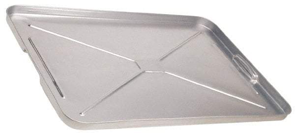 Plews - 26" Long x 17-3/4" Wide x 1" High, Oil Drip Pan - Galvanized Steel - A1 Tooling