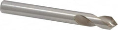 Cleveland - 3/8" Body Diam, 90°, 3-1/8" OAL, High Speed Steel Spotting Drill - A1 Tooling