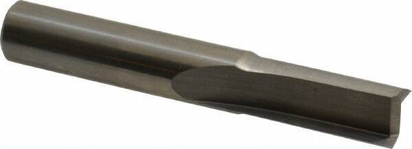 Onsrud - 3/8" Diam, 3/8" Shank Diam, 7/8" Length of Cut, 2 Flute Double Edge Straight Router Bit - 2-1/2" Overall Length, Left Hand Cut, Solid Carbide - A1 Tooling