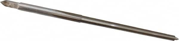 Cleveland - #5/0 Pin, 0.0966" Diam, 0.0719" Small End, 7/64" Diam Straight Shank, 1-3/16" Flute, Taper Pin Reamer - A1 Tooling