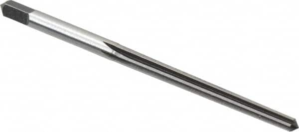 Cleveland - #2/0 Pin, 0.1462" Diam, 0.1137" Small End, 5/32" Diam Straight Shank, 1-9/16" Flute, Taper Pin Reamer - A1 Tooling