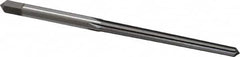 Cleveland - #0 Pin, 0.1638" Diam, 0.1287" Small End, 11/64" Diam Straight Shank, 1-11/16" Flute, Taper Pin Reamer - A1 Tooling