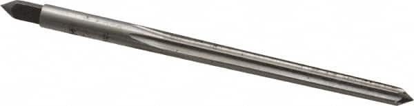 Cleveland - #2 Pin, 0.2008" Diam, 0.1605" Small End, 13/64" Diam Straight Shank, 1-15/16" Flute, Taper Pin Reamer - A1 Tooling