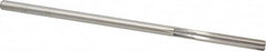 Cleveland - Letter B High Speed Steel 6 Flute Chucking Reamer - Straight Flute, Straight Shank, 1-1/2" Flute Length, 6" OAL - A1 Tooling