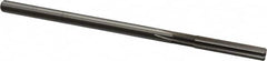 Cleveland - Letter L High Speed Steel 6 Flute Chucking Reamer - Straight Flute, Straight Shank, 1-1/2" Flute Length, 6" OAL - A1 Tooling