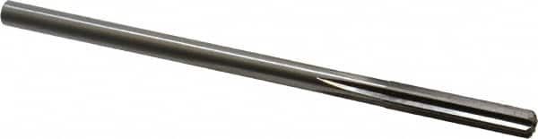 Cleveland - Letter M High Speed Steel 6 Flute Chucking Reamer - Straight Flute, Straight Shank, 1-1/2" Flute Length, 6" OAL - A1 Tooling