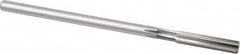 Cleveland - 5/16" High Speed Steel 6 Flute Chucking Reamer - Straight Flute, Straight Shank, 1-1/2" Flute Length, 6" OAL - A1 Tooling