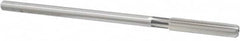 Cleveland - 0.373" High Speed Steel 6 Flute Chucking Reamer - Straight Flute, Straight Shank, 1-3/4" Flute Length, 7" OAL - A1 Tooling