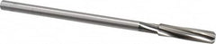 Cleveland - 11/32" High Speed Steel 6 Flute Chucking Reamer - Spiral Flute, Straight Shank, 1-1/2" Flute Length, 6" OAL - A1 Tooling