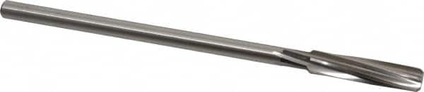 Cleveland - 13/32" High Speed Steel 6 Flute Chucking Reamer - Spiral Flute, Straight Shank, 1-3/4" Flute Length, 7" OAL - A1 Tooling