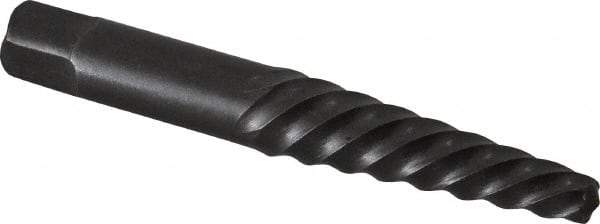 Cleveland - Spiral Flute Screw Extractor - #5 Extractor for 9/16 to 3/4" Screw, 3-3/8" OAL - A1 Tooling