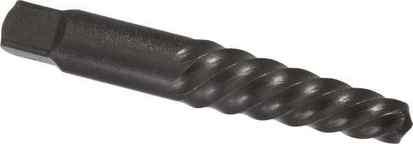 Cleveland - Spiral Flute Screw Extractor - #6 Extractor for 3/4 to 1" Screw, 3-3/4" OAL - A1 Tooling