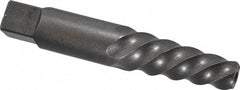 Cleveland - Spiral Flute Screw Extractor - #7 Extractor for 1 to 1-3/8" Screw, 4-1/8" OAL - A1 Tooling