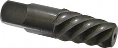 Cleveland - Spiral Flute Screw Extractor - #9 Extractor for 1-3/4 to 2-1/8" Screw, 4-5/8" OAL - A1 Tooling