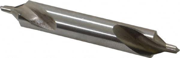 Cleveland - #14 Bell Cut 60° Incl Angle High Speed Steel Combo Drill & Countersink - A1 Tooling