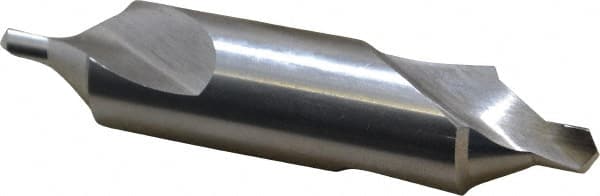 Cleveland - #18 Bell Cut 60° Incl Angle High Speed Steel Combo Drill & Countersink - A1 Tooling