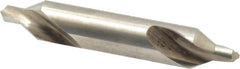 Cleveland - #6 Plain Cut 60° Incl Angle High Speed Steel Combo Drill & Countersink - A1 Tooling