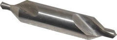 Cleveland - #7 Plain Cut 60° Incl Angle High Speed Steel Combo Drill & Countersink - A1 Tooling