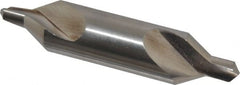 Cleveland - #8 Plain Cut 60° Incl Angle High Speed Steel Combo Drill & Countersink - A1 Tooling