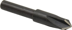 Cleveland - 1/4" Head Diam, 3/16" Shank Diam, 4 Flute 82° High Speed Steel Countersink - A1 Tooling